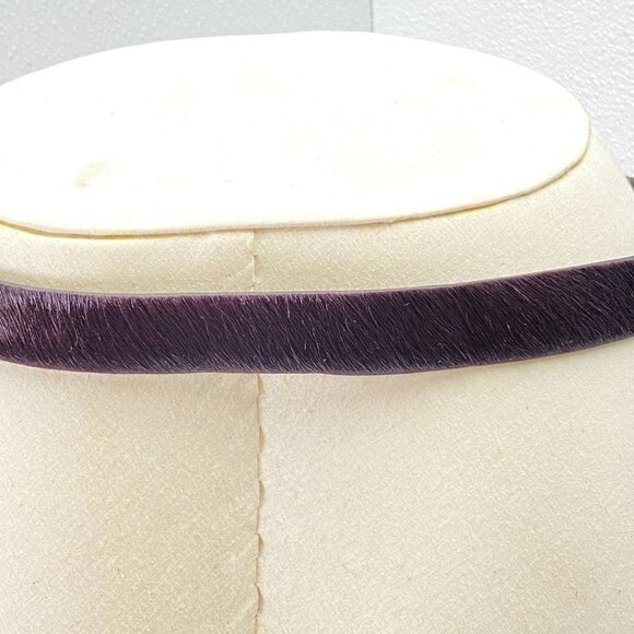 Anderson’s Women’s Calf Hair Belt w/ Gold Buckle - Picture 6 of 10